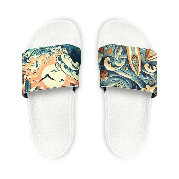 Youth PU Slide Sandals